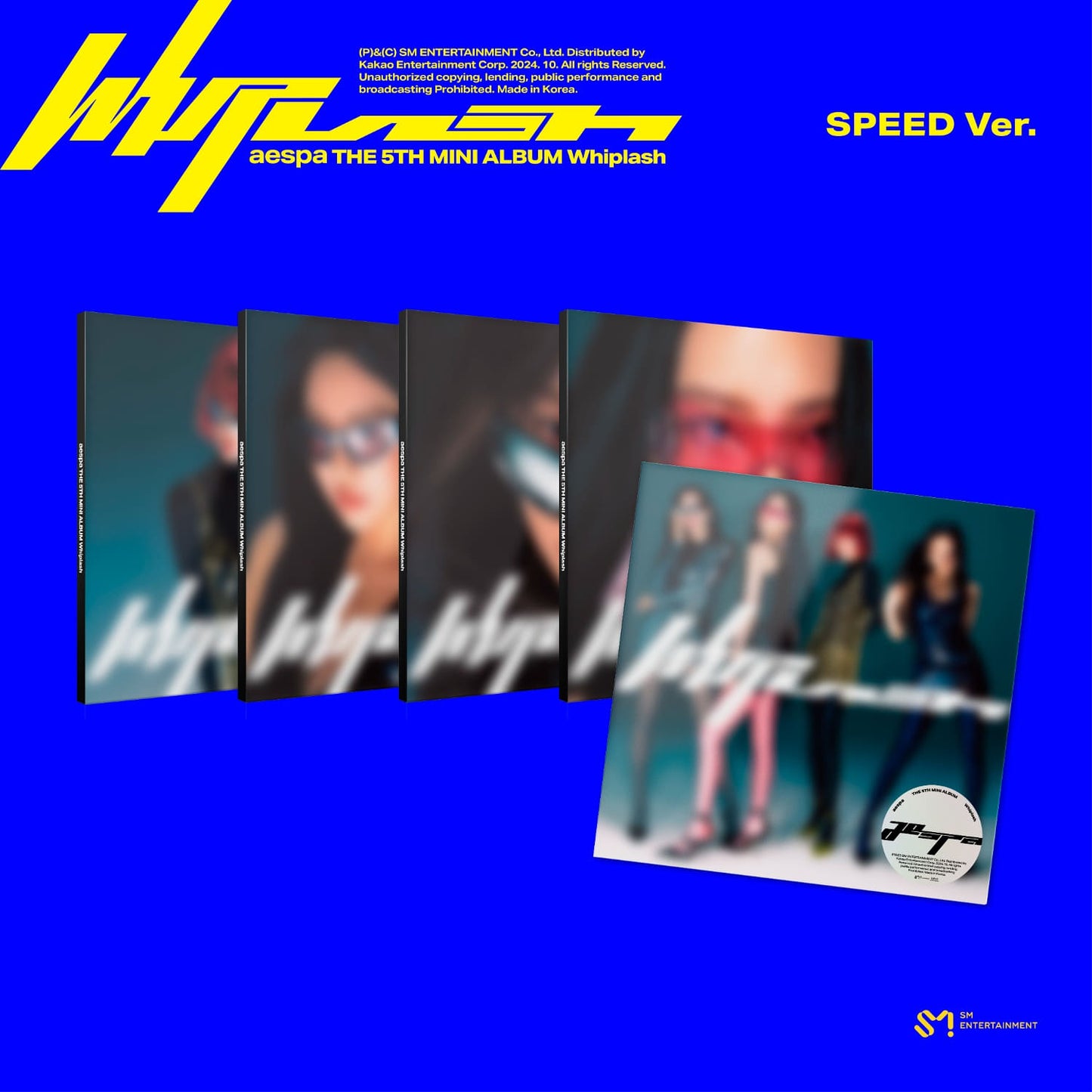 aespa - Whiplash 5TH MINI AlBUM (SPEED ver.) pre-order