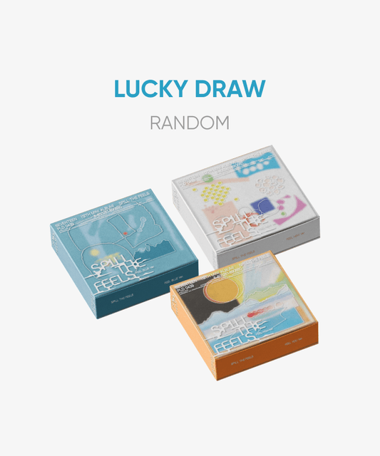 SEVENTEEN 12th Mini Album SPILL THE FEELS LUCKY DRAW