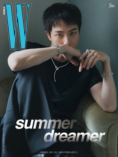 sample BTS JIN - W KOREA MAGAZINE 2024 VOLUME 7 ISSUE COVER