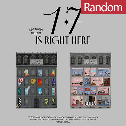 SEVENTEEN - BEST ALBUM 17 IS RIGHT HERE (RANDOM)