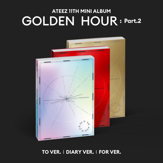 ATEEZ GOLDEN HOURS : Part. 2 PHOTO BOOK pre-order