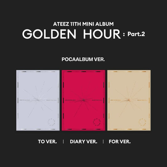 ATEEZ GOLDEN HOURS : Part. 2 Poca Ver. pre-order